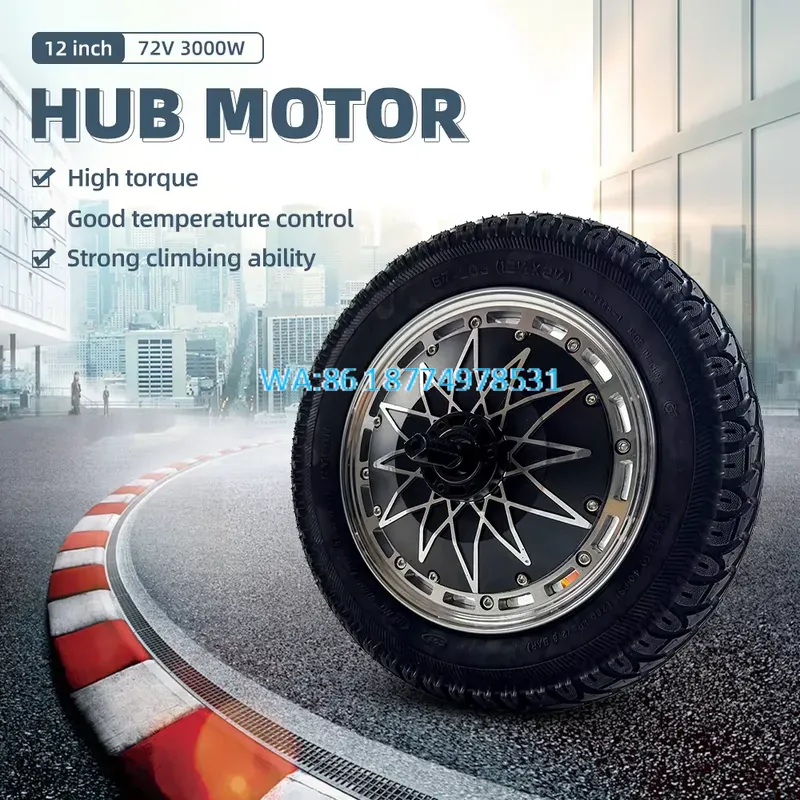 Wmwmnu สำหรับชุดมอเตอร์ฮับ BLD - 72V 5000W Hub Motor Kit บทวิจารณ์และราคา